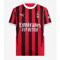 AC Milan Alvaro Morata #7 Domáci futbalový dres 2024-25 Krátky Rukáv